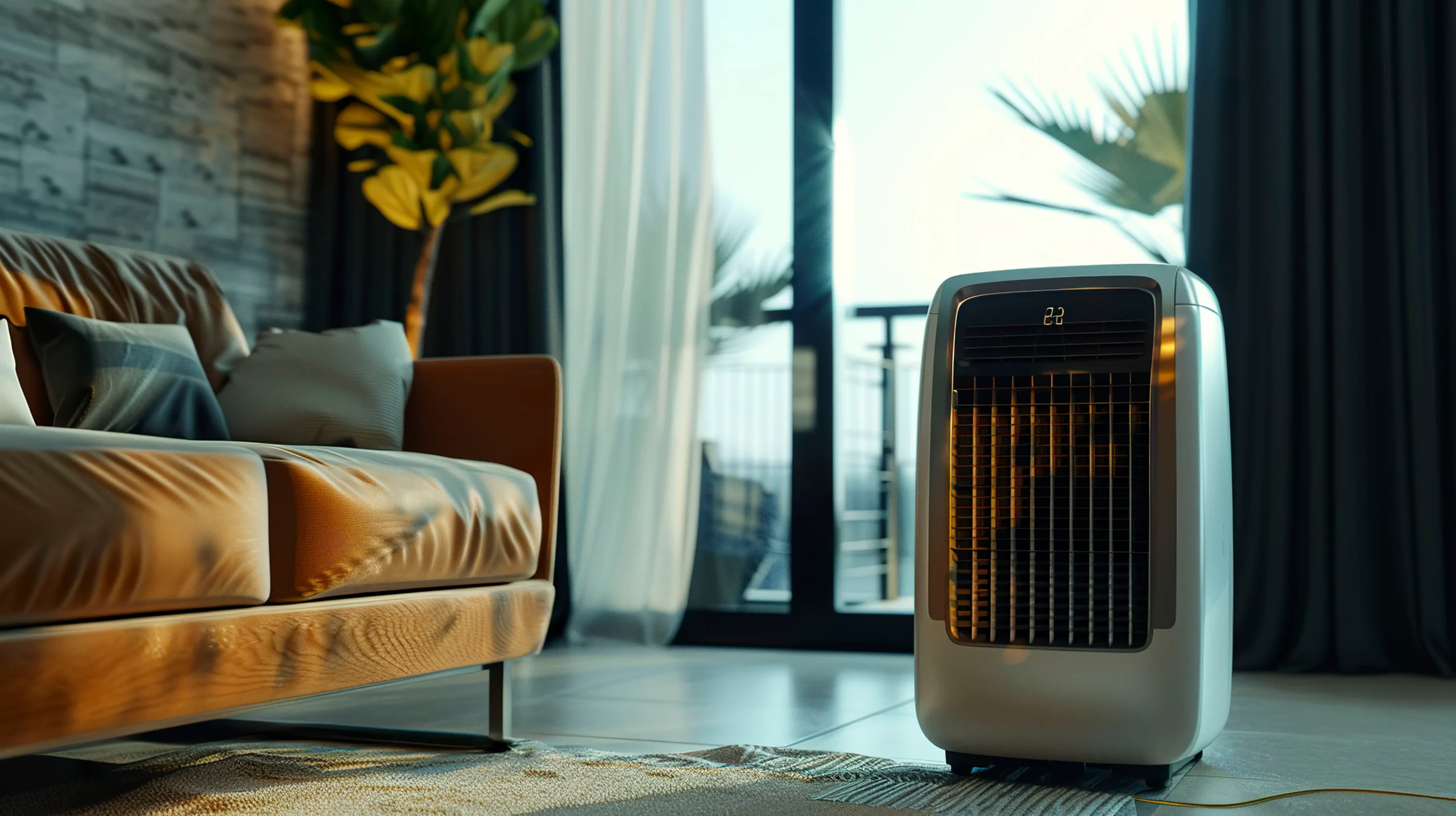 photo stylish portable air conditioner